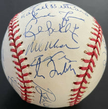 Load image into Gallery viewer, 1997 Atlanta Braves Team Signed Rawlings Baseball 23 Autos Maddux Smoltz JSA LOA