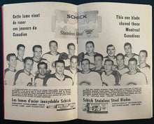 Load image into Gallery viewer, 1963-64 Montreal Canadiens Vintage NHL Media Guide Yearbook Beliveau Cover