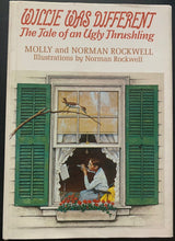 Load image into Gallery viewer, 1969 Norman + Kelly Rockwell Hardcover Book Signed Willie Was Different LOA Auto