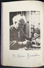Load image into Gallery viewer, Autographed David Ben-Gurion Israel A Personal History First Edition Signed LOA