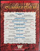Load image into Gallery viewer, 1991 WWF Summerslam Program Macho Man Randy Savage Madison Square Garden
