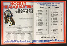 Load image into Gallery viewer, 1978 WHA Program World Hockey Association Final Year Quebec Nordiques vs Racers