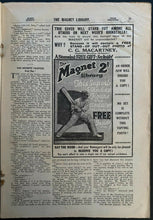Load image into Gallery viewer, 1926 UK The Magnet MAGAZINE and Die Cut Insert Cricket Player Rare Vtg AD