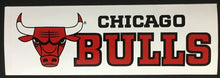 Load image into Gallery viewer, Chicago Bulls NBA Basketball Bumper Sticker Decal Michael Jordan New! VTG Auto