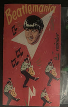 Load image into Gallery viewer, 1960s The Beatles Full Set Emirober Plastic Cake Toppers Vintage Music Figures