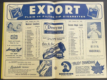 Load image into Gallery viewer, 1960 Maple Leaf Gardens Program Montreal Canadiens vs Toronto Maple Leafs NHL