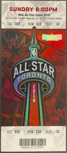 Load image into Gallery viewer, 2016 NBA All-Star Game Toronto Full Ticket Kobe Bryant Last Appearance Graded 8
