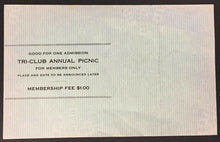Load image into Gallery viewer, 1947 Indy 500 Lottery Ticket Race Won By Mauri Rose Unused Indianapolis Racing