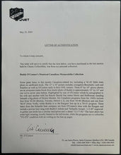 Load image into Gallery viewer, 1940's Signed Buddy O'Connor Canadiens NHL HOFer Autographed Inscribed Photo LOA