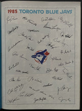 Load image into Gallery viewer, 1985 ALCS MLB Baseball Program Exhibition Stadium Toronto Blue Jays vs Royals