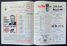 Load image into Gallery viewer, 1968 Gordie Howe 700th Goal Program Detroit Red Wings Pittsburgh Penguins NHL