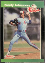 Load image into Gallery viewer, 1989 Donruss Randy Johnson Rookie Card Beckett 8.5 NM-MT Montreal Expos MLB RC