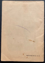 Load image into Gallery viewer, 1934 Baseball How To Play The Outfield Booklet MLB Vintage Babe Ruth Quaker Oats