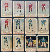 Load image into Gallery viewer, 1951-52 Parkhurst Near Complete Set 102/105 Hockey Cards NHL Howe Richard RC KSA