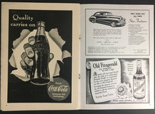 Load image into Gallery viewer, 1947 Boston Garden NHL Hockey Program Bruins vs Detroit Red Wings 6 Page Insert