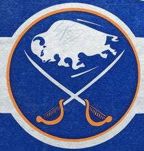 Load image into Gallery viewer, 1980s Vintage NHL Hockey Buffalo Sabres Autographed Pennant Full Size Vintage