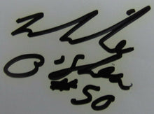 Load image into Gallery viewer, 1995 CFL Tiger Cats Ticket Sheet Signed Mike O'Shea Pinball Clemons Autographed