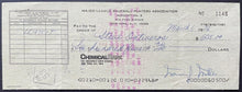 Load image into Gallery viewer, 1976 Original MLBPA Cheque Signed + Endorsed Marvin J. Miller Autographed Check