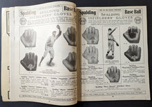 Load image into Gallery viewer, 1912 Spalding USA Athletic Goods Catalog Spring+Summer Baseball MLB VTG