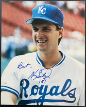 Load image into Gallery viewer, 1987 Vintage Signed MLB Kansas City Royals Kevin Seitzer Autographed Photo