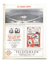 Load image into Gallery viewer, 1963 MLB Baseball Program Los Angeles Angels vs Baltimore Orioles Vintage Vtg