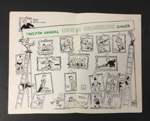 Load image into Gallery viewer, 1963 Ontario Sports Writers Celebrity Dinner Autographed Program JSA Signed