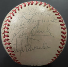 Load image into Gallery viewer, 1978 Team Autographed Signed Promotional Texas Rangers Rawlings Baseball MLB VTG