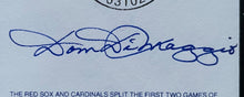 Load image into Gallery viewer, Dom Dimaggio Autographed First Day Cover 50th Anniversary 1946 World Series COA