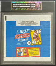 Load image into Gallery viewer, 1973-74 Vintage O-Pee-Chee WHA Hockey Posters Wax Wrapper Graded Authenticated