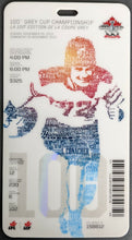 Load image into Gallery viewer, 100th Grey Cup Full Ticket Toronto Argonauts Lionel Conacher CFL Football VTG