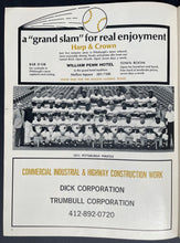 Load image into Gallery viewer, 1971 Atlanta Braves vs. Pittsburgh Pirates Program MLB Baseball VTG Hank Aaron