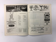 Load image into Gallery viewer, 1973 County Stadium Baseball Program Baltimore Orioles Vs Milwaukee Brewers MLB