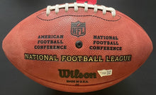 Load image into Gallery viewer, Joe Montana Signed Duke Wilson NFL Football Autographed + Insc. Fanatics 49ers