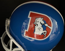 Load image into Gallery viewer, John Elway Signed Hand Painted Full Size NFL Football Broncos Helmet 1/1 Beckett