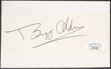 Load image into Gallery viewer, NASA Astronaut Signed Buzz Aldrin Autographed Cut Index Card 2nd Man on Moon JSA