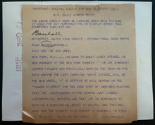 Load image into Gallery viewer, 1949 Type 1 Press Photo New Manager Casey Stengel + Yankee Joe DiMaggio LOA