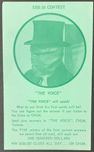 Load image into Gallery viewer, 1962 1050 Chum Chart Radio Survey Toronto Music Claude King Gene Pitney Dion