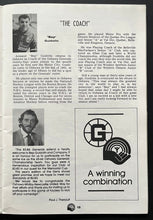 Load image into Gallery viewer, 1983 Oshawa Civic Auditorium Charity Game Program Bobby Orr Signed Lineup Page