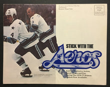 Load image into Gallery viewer, 1977 Houston Aeros WHA Hockey Advertising Promotional Kit Gordie Howe Photo +