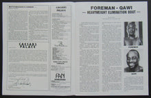 Load image into Gallery viewer, 1988 Boxing Program Battle Of The Champs Caesars Palace Vegas - George Foreman
