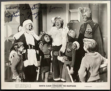 Load image into Gallery viewer, 1964 B&W Lobby Card Cult Classic Movie Santa Claus Conquers The Martians Zadora