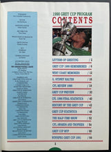 Load image into Gallery viewer, 1990 CFL Grey Cup Vancouver Program Edmonton Eskimos vs Winnipeg Blue Bombers