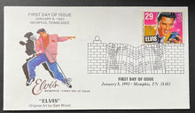 Load image into Gallery viewer, 1993 Elvis Presley U.S. Post Office Stamp First Day Cover 12 Different Cachets