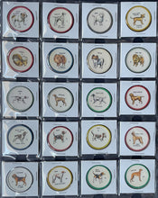 Load image into Gallery viewer, 1960 Humpty Dumpty + Hunters Potato Chips Full Set of 60 Dog Token Plastic Coins