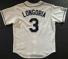Load image into Gallery viewer, Evan Longoria Retail Replica Tampa Bay Rays Jersey MLB Baseball Majestic Large