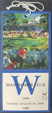 Load image into Gallery viewer, 2000 82nd PGA Championship Full Ticket Valhalla Golf Tiger Woods PGA Win #22