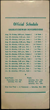 Load image into Gallery viewer, 1960 Canadian CFL Football Saskatchewan Roughriders Media Guide Handbook Vintage