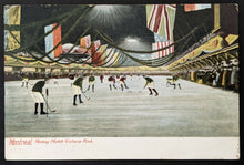 Load image into Gallery viewer, Lot of 4 Postcards First Stanley Cup Game Played in Montreal 1894 Hockey Vintage