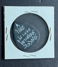 Load image into Gallery viewer, 2011 James Hetfield Guitar Pick Metallica's The Big 4 Concert Yankee Stadium