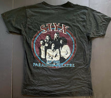 Load image into Gallery viewer, 1981 Styx Paradise Theatre World Tour Concert T-Shirt Original Vintage Large